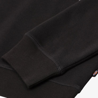 Dickies Oakport 1/4 Zip Crew Erkek Siyah Sweatshirt