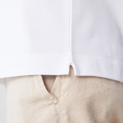 Lacoste Erkek Regular Fit Uzun Kollu Beyaz Paris Polo