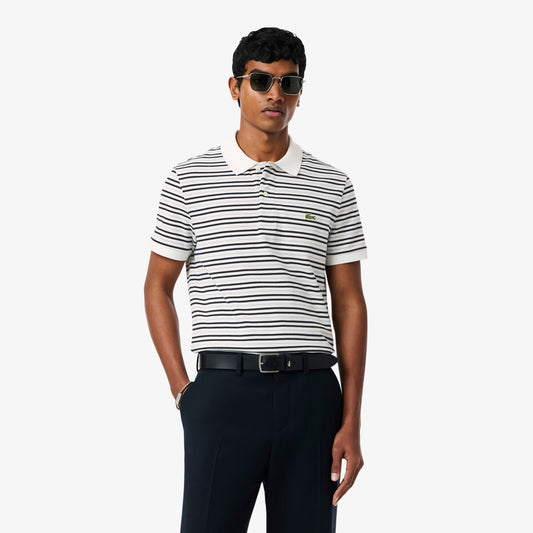 Lacoste Classic Fit Erkek Gri Polo
