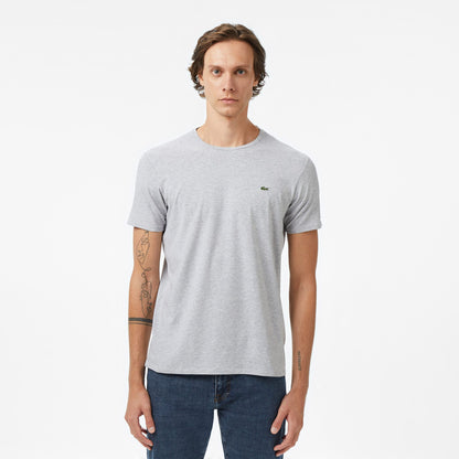 Lacoste Regular Fit Erkek Gri Tişört