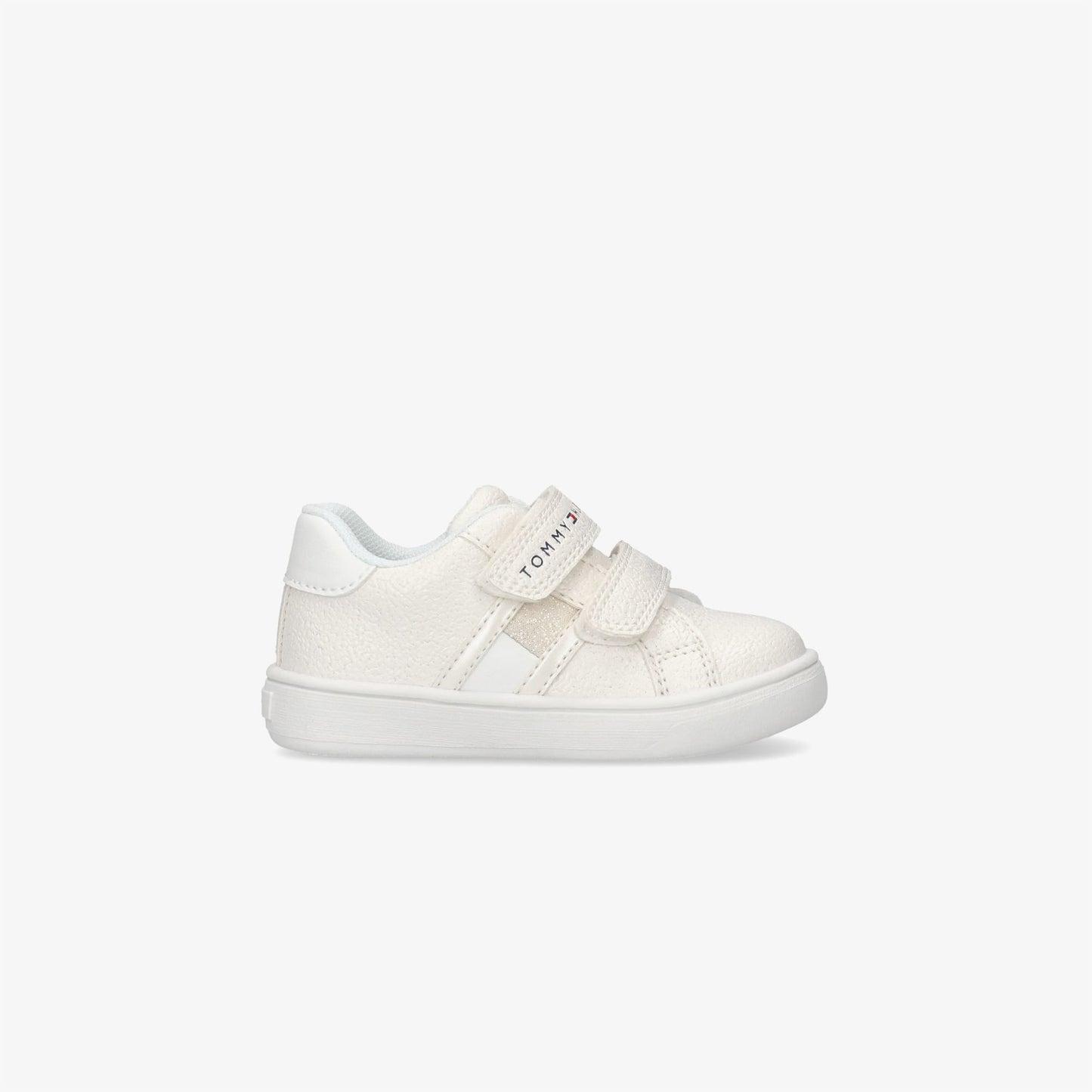 Tommy Hilfiger Flag Velcro Bebek Bej Spor Ayakkabı