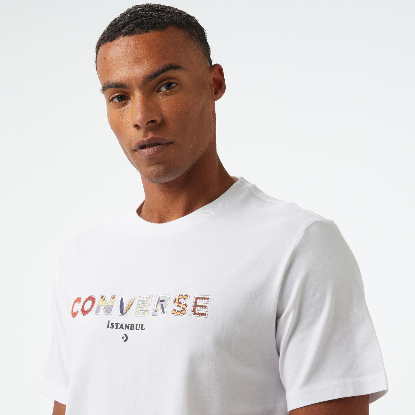 Converse Classic Unisex Beyaz Tişört
