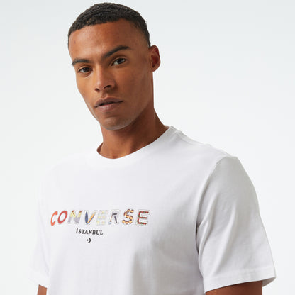Converse Classic Unisex Beyaz Tişört