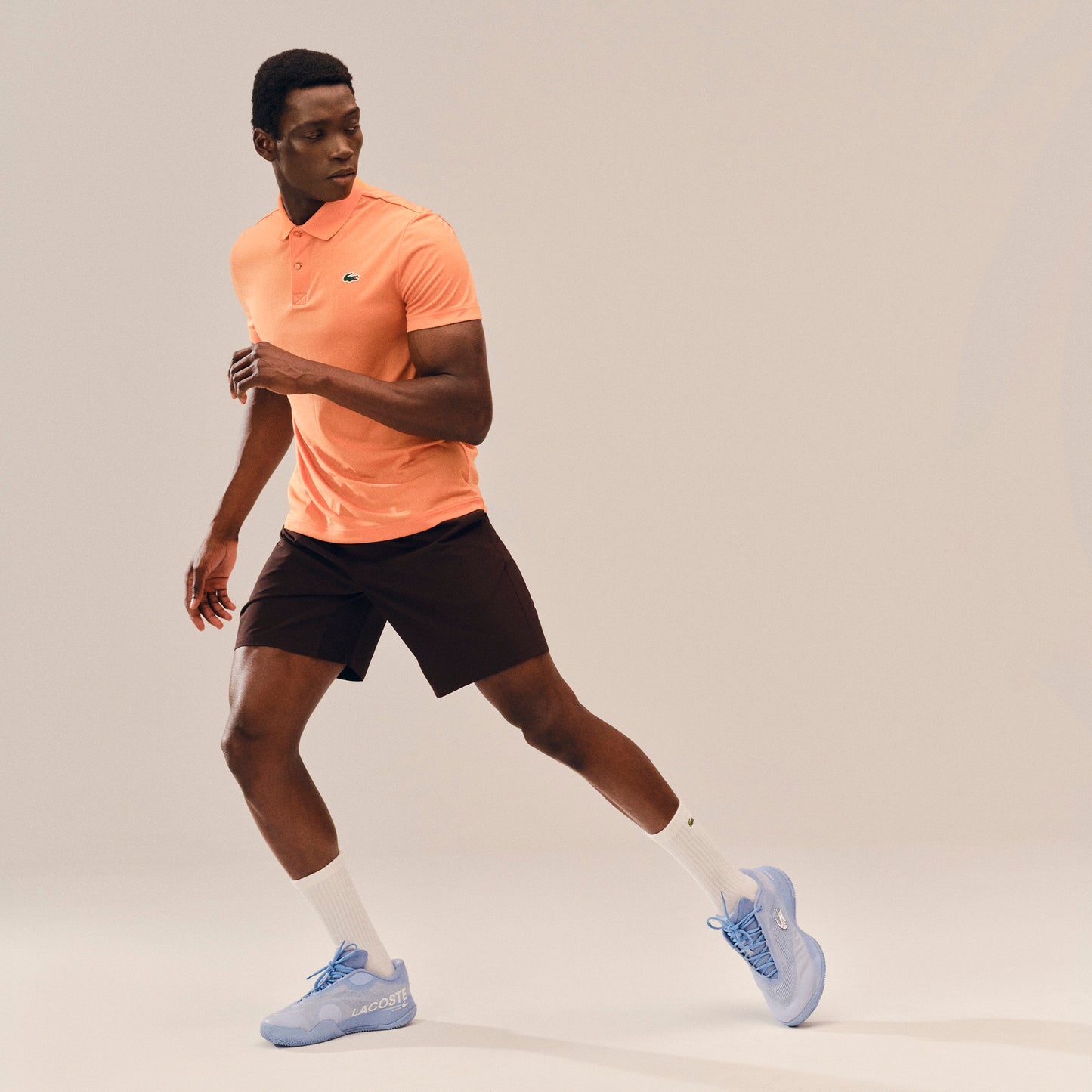 Lacoste Slim Fit Erkek Turuncu Polo
