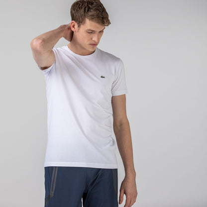 Lacoste Erkek Slim Fit Beyaz T-shirt