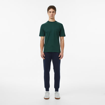 Lacoste Erkek Relaxed Fit Bisiklet Yaka Yeşil T-shirt