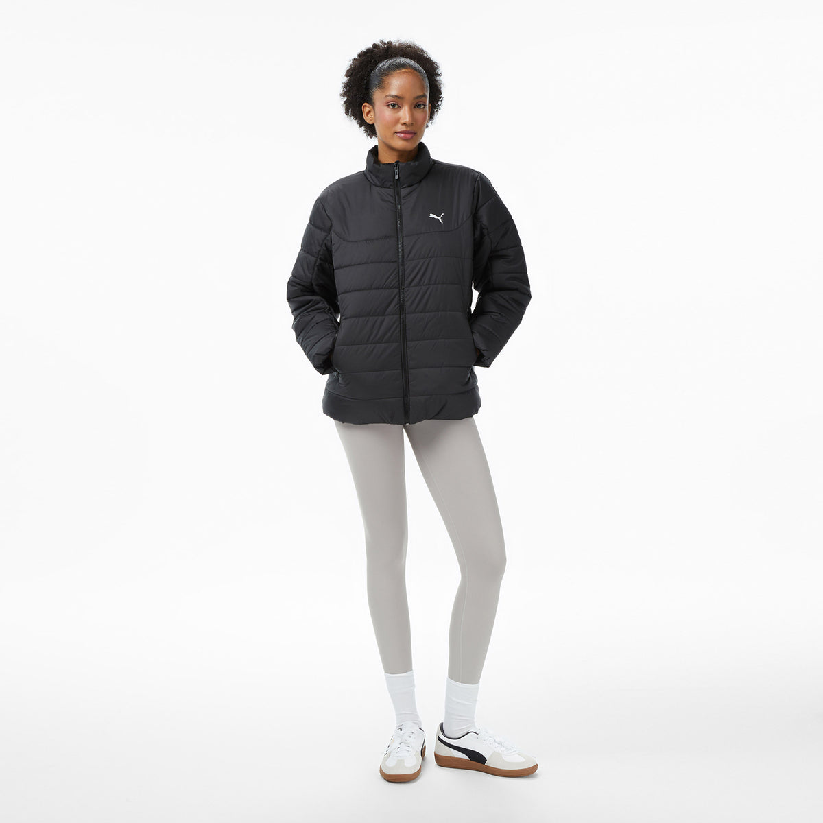 Puma Ess Padded Kadın Siyah Ceket