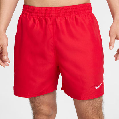 Nike Swim Breaker Solid Essential Erkek Kırmızı Deniz Şortu