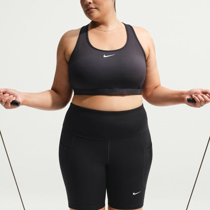 Nike Dri Fit One High Rise 8in Kadın Yeşil Tayt