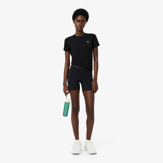 Lacoste Kadın Slim Fit Siyah Tayt