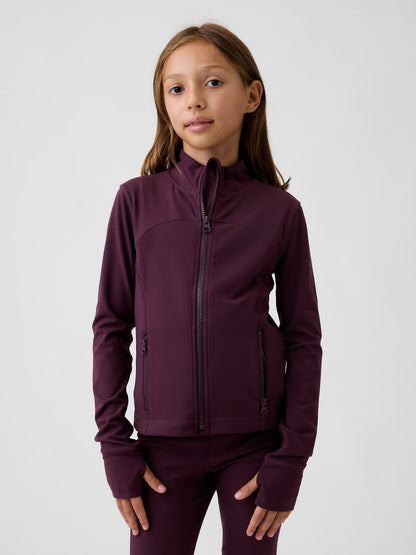 Bordo Quick-dry Fermuarlı Ceket