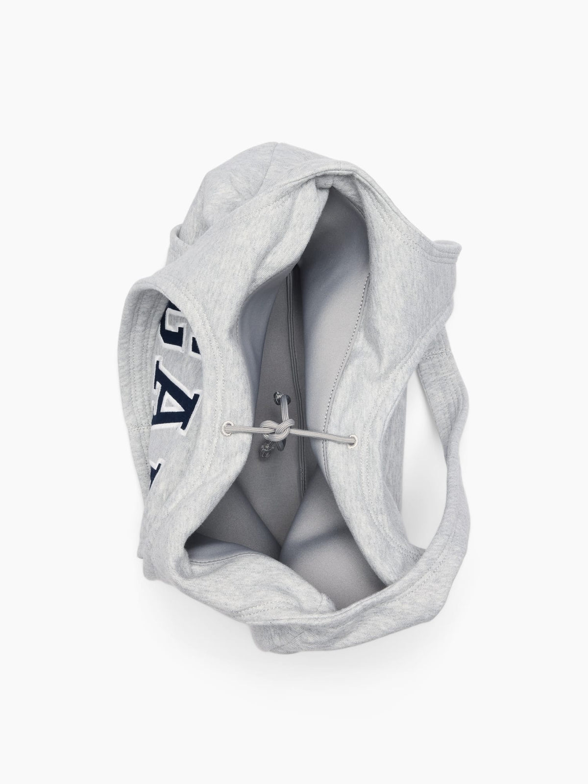 Açık Gri Sweatshirt Tote Çanta