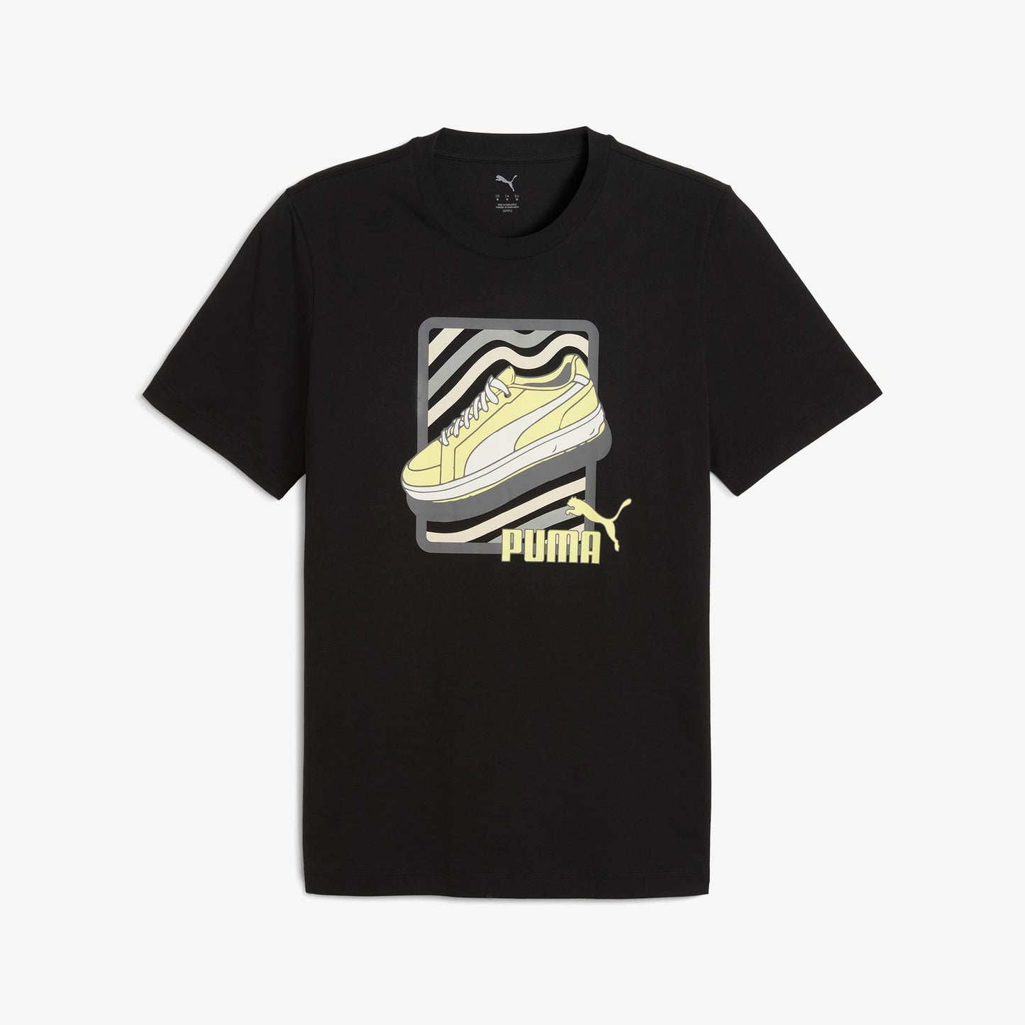 Puma Graphic Erkek Siyah T-shirt