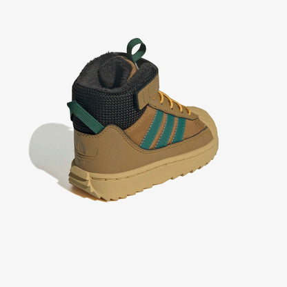 Adidas Superstar Winter Trek Bebek Kahverengi Ayakkabı