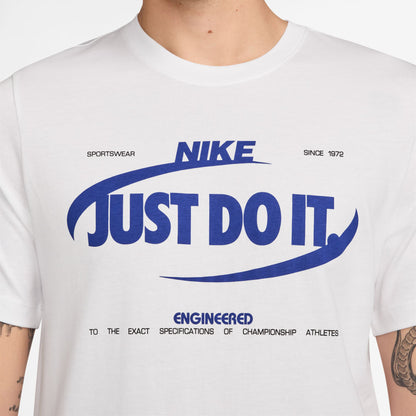 Nike Sportswear 'just Do It' Erkek Beyaz T-shirt