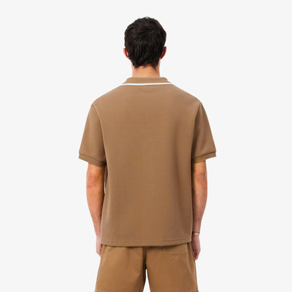 Lacoste Erkek Loose Fit Kahverengi Polo