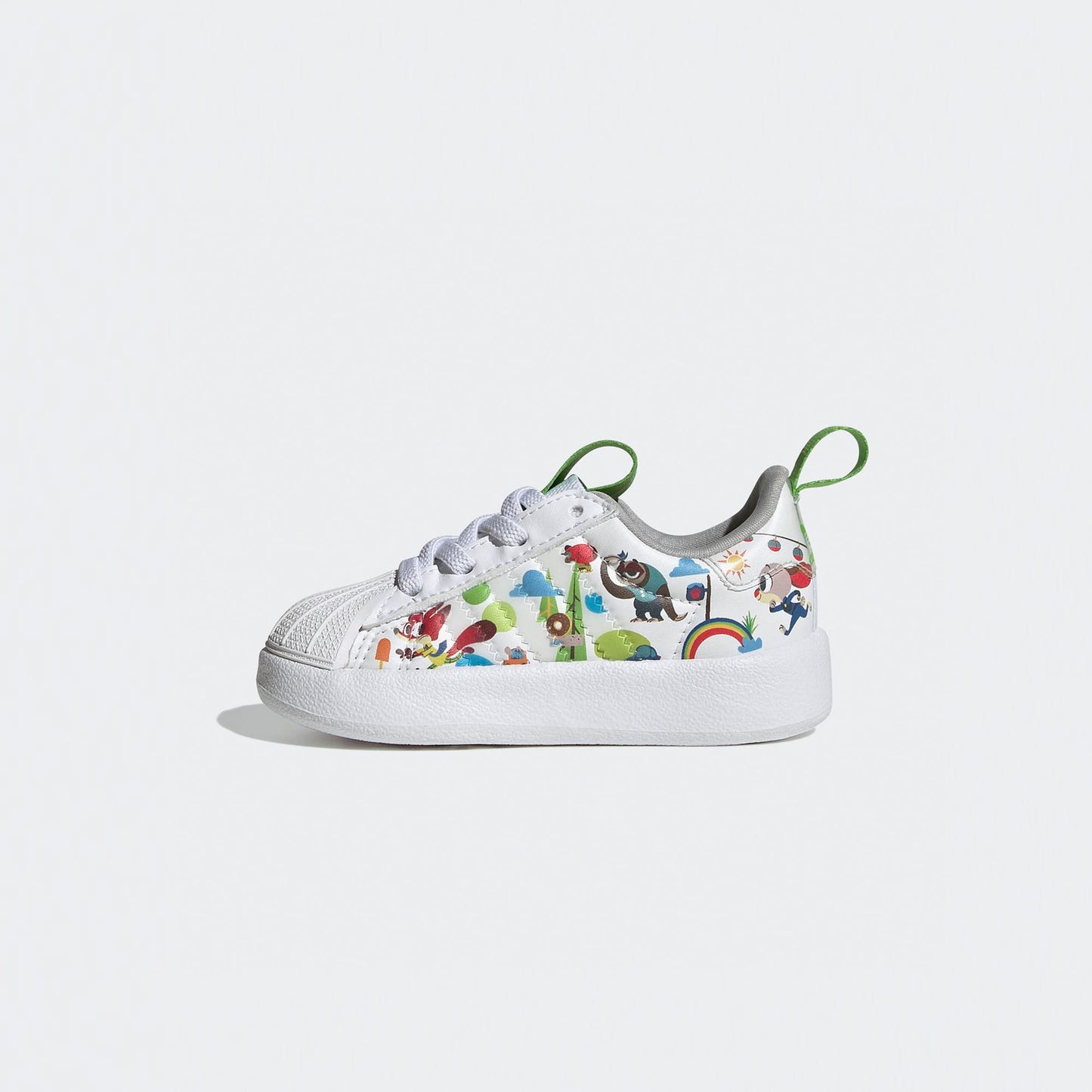 Adidas Disney Zootopia Adifom Superstars 360 Beyaz Bebek Ayakkabı