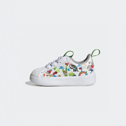 Adidas Disney Zootopia Adifom Superstars 360 Beyaz Bebek Ayakkabı