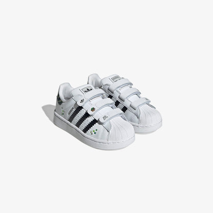 Adidas Originals Superstar Ii X Minecraft Beyaz Çocuk Spor Ayakkabı