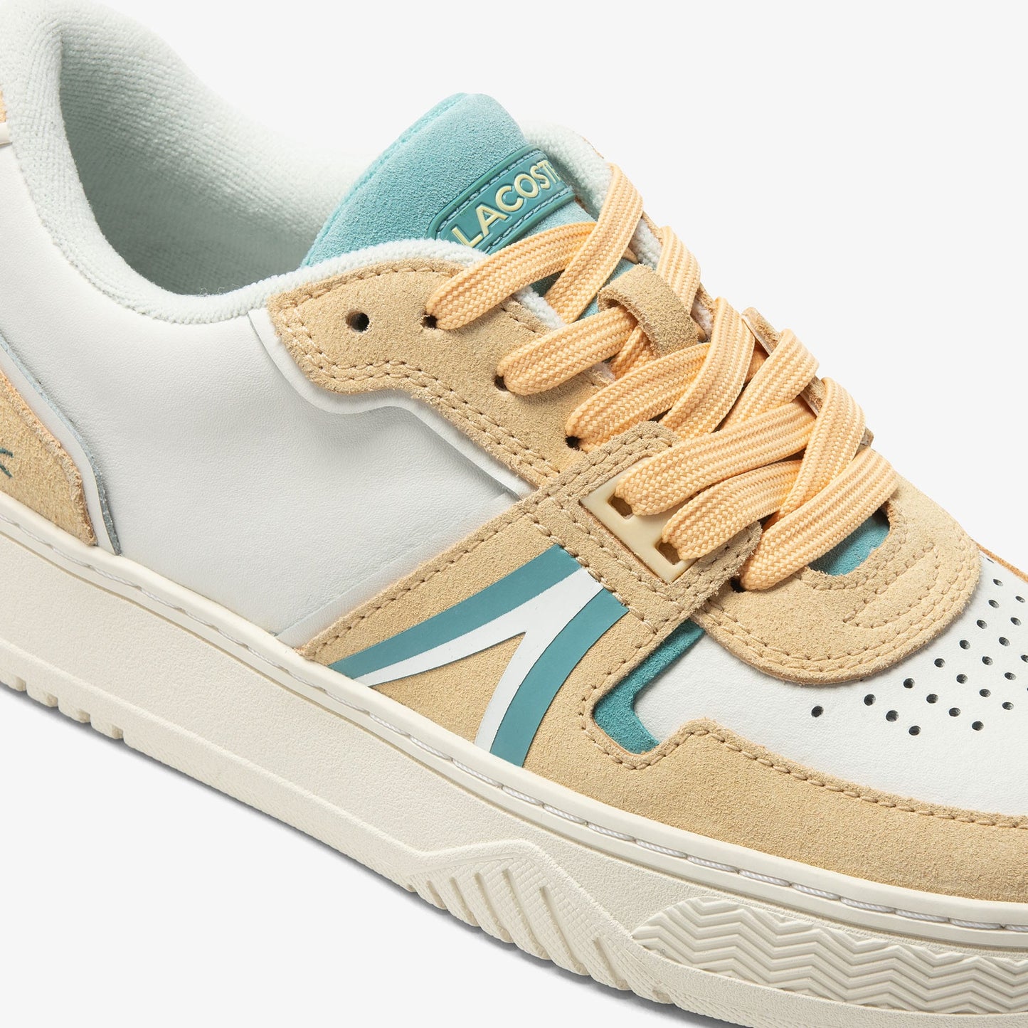 Lacoste L001 Kadın Krem Sneaker