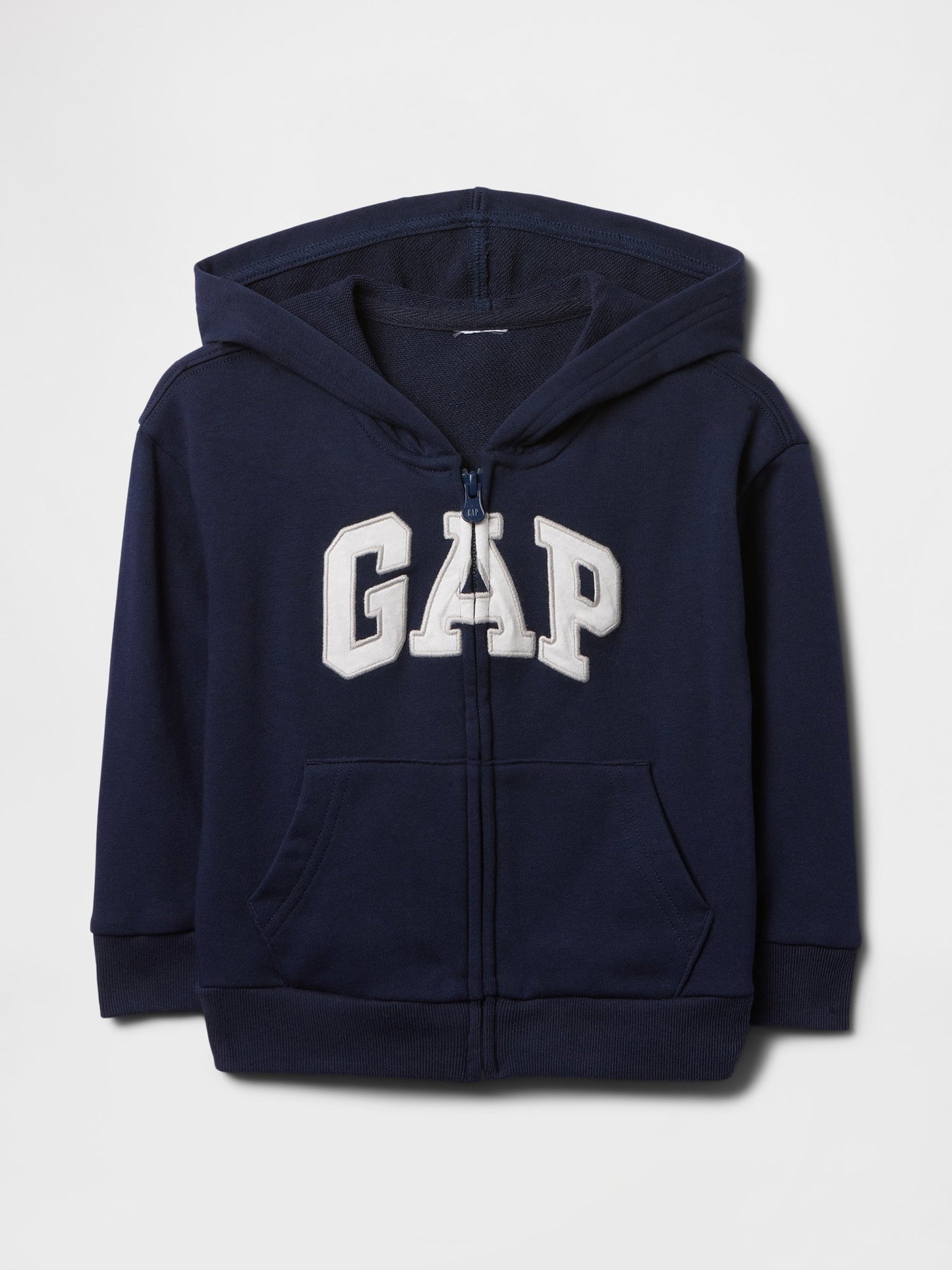 Lacivert Gap Logo Relaxed Fermuarlı Sweatshirt