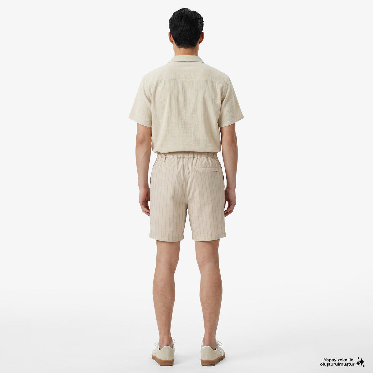 Unıted4 Regular Fit Erkek Beyaz Şort