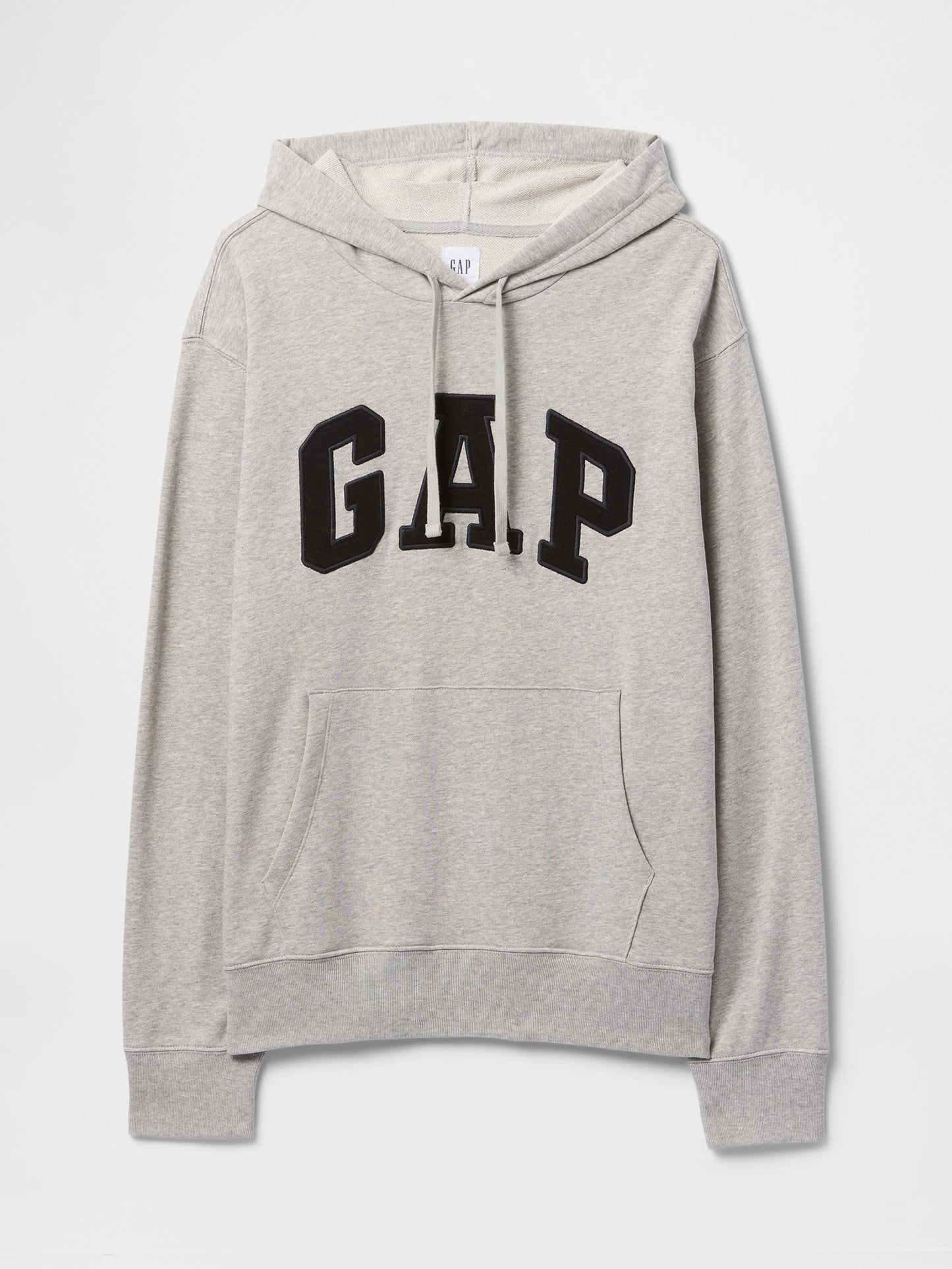 Gri Gap Logo Fransız Havlu Kumaş Sweatshirt