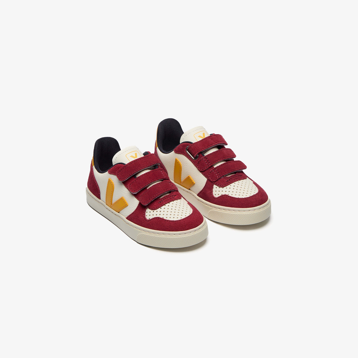 Veja V-10 Leather Pure Ouro Marsala Çocuk Kırmızı Sneaker