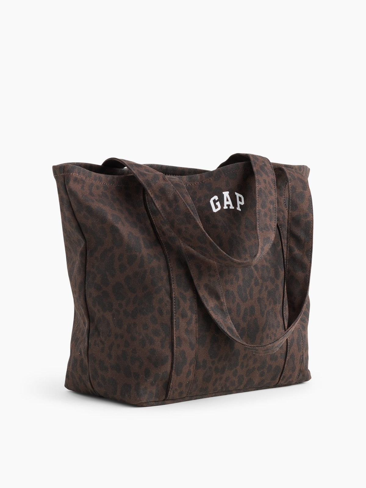 Kahverengi Mini Gap Logo Tote Çanta