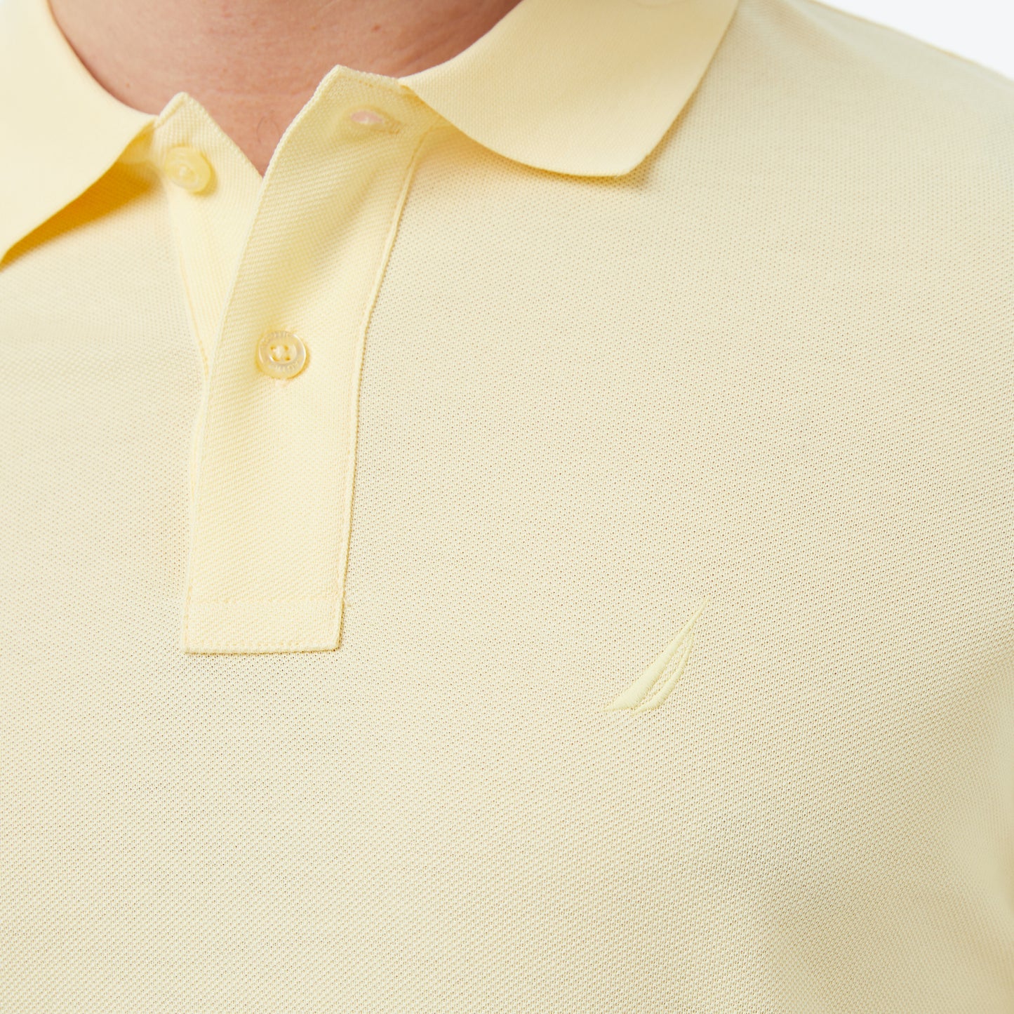Nautica Erkek Sarı Regular Fit Polo Yaka T-shirt