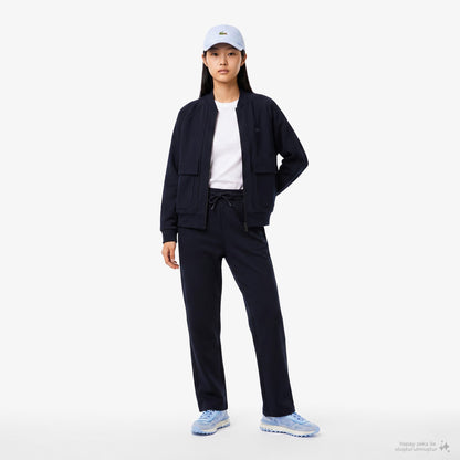 Lacoste Regular Fit Kadın Lacivert Sweatshirt