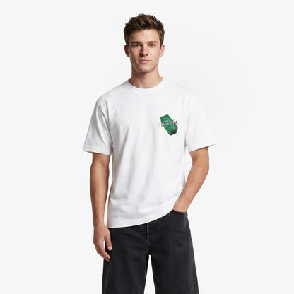 Market Call My Plug Erkek Beyaz T-shirt