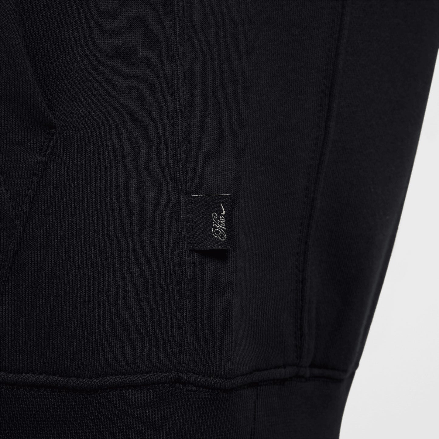 Nike Script Lbr Overhead Erkek Siyah Hoodie