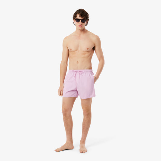 Lacoste Regular Fit Erkek Pembe Deniz Şortu