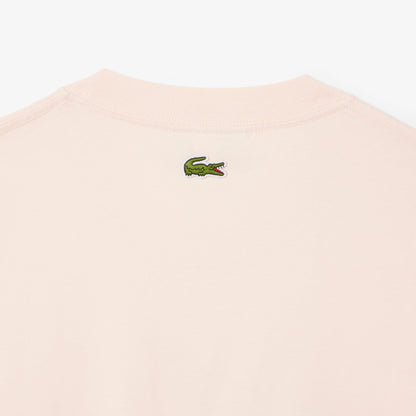 Lacoste Classic Fit Erkek Bej T-shirt