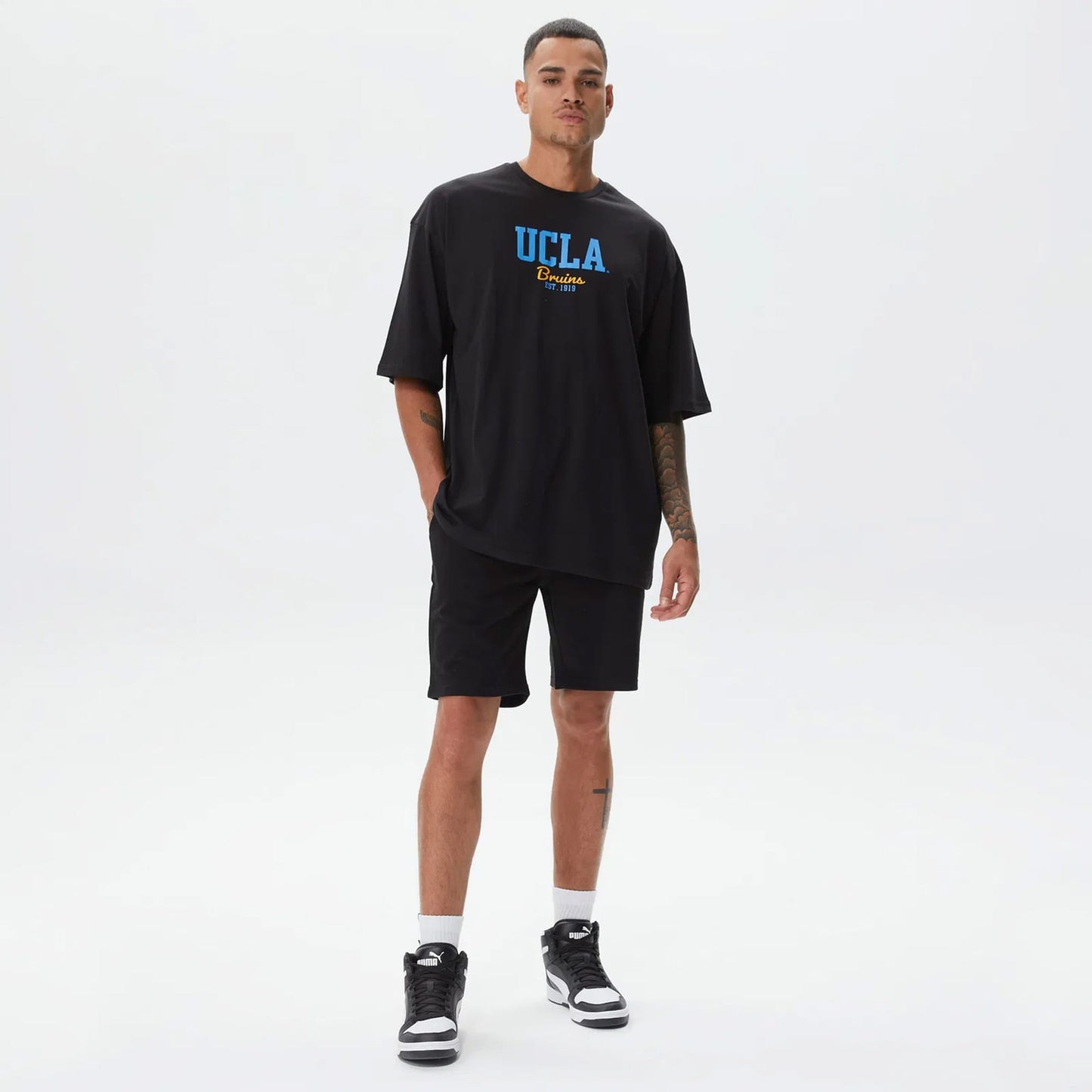 Ucla Fowler Erkek Siyah Şort