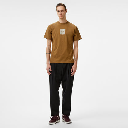 Huf Set Box S/s Erkek Kahverengi T-shirt