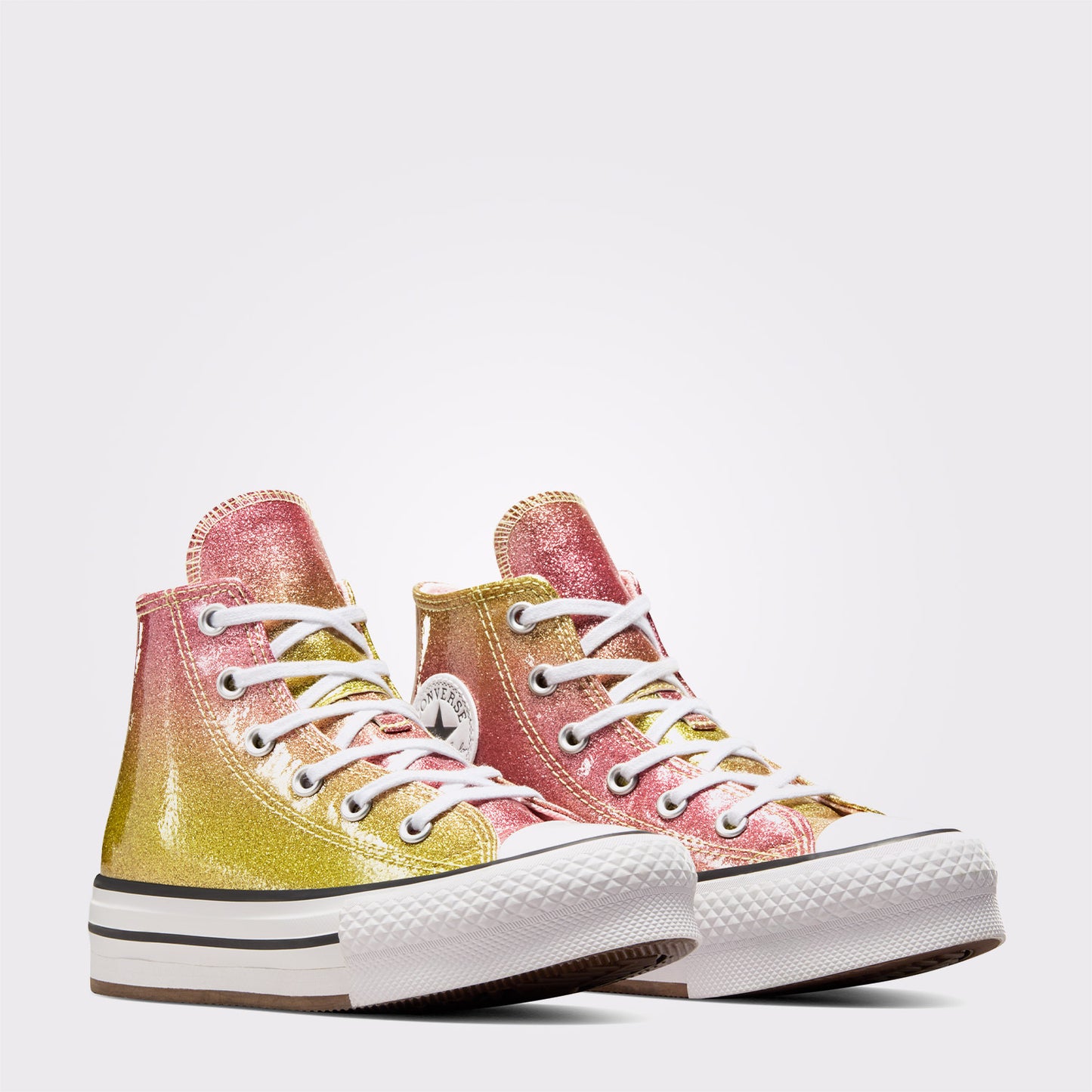 Converse Chuck Taylor All Star Eva Lift Platform Çocuk Sarı Platform Sneaker