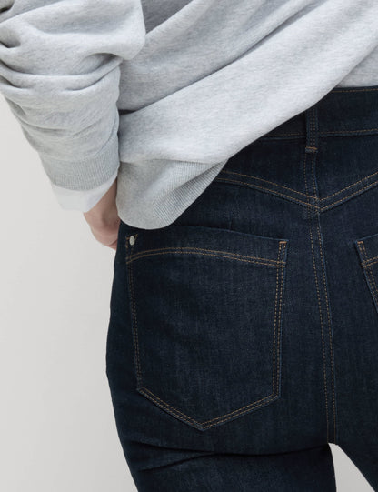 Magic Shaping Yüksek Bel Straight Leg Jean Pantolon