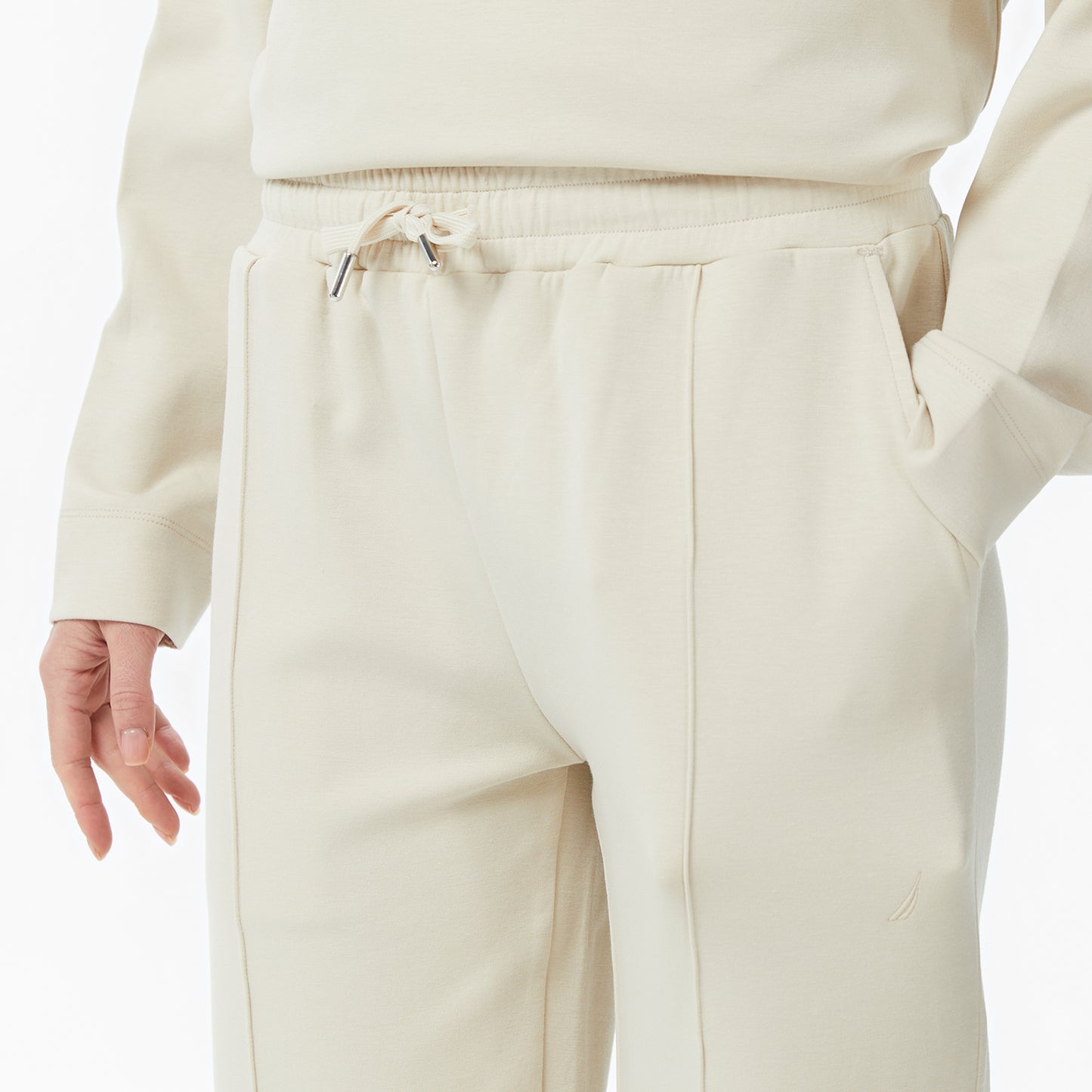 Nautica Kadın Bej Regular Fit Eşofman Altı