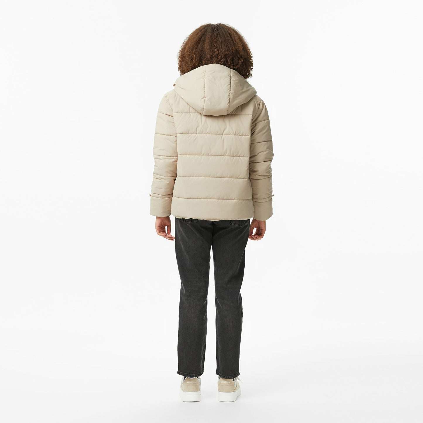 Nautica Kadın Bej Regular Fit Mont