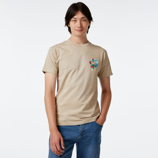 Primitive Obscura Erkek Krem T-shirt