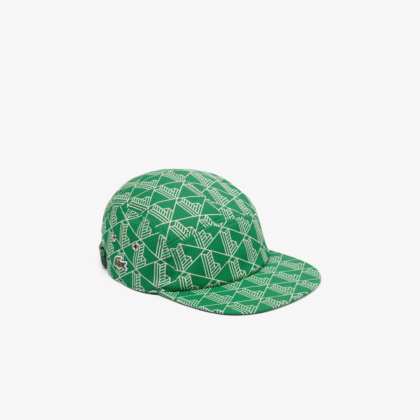 Lacoste Printed Twill Jockey Unisex Yeşil Şapka