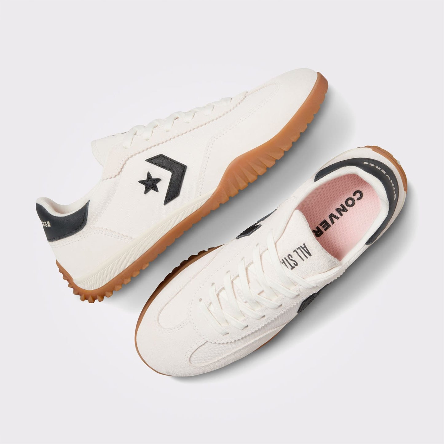 Converse Run Star Trainer Unisex Krem Süet Sneaker