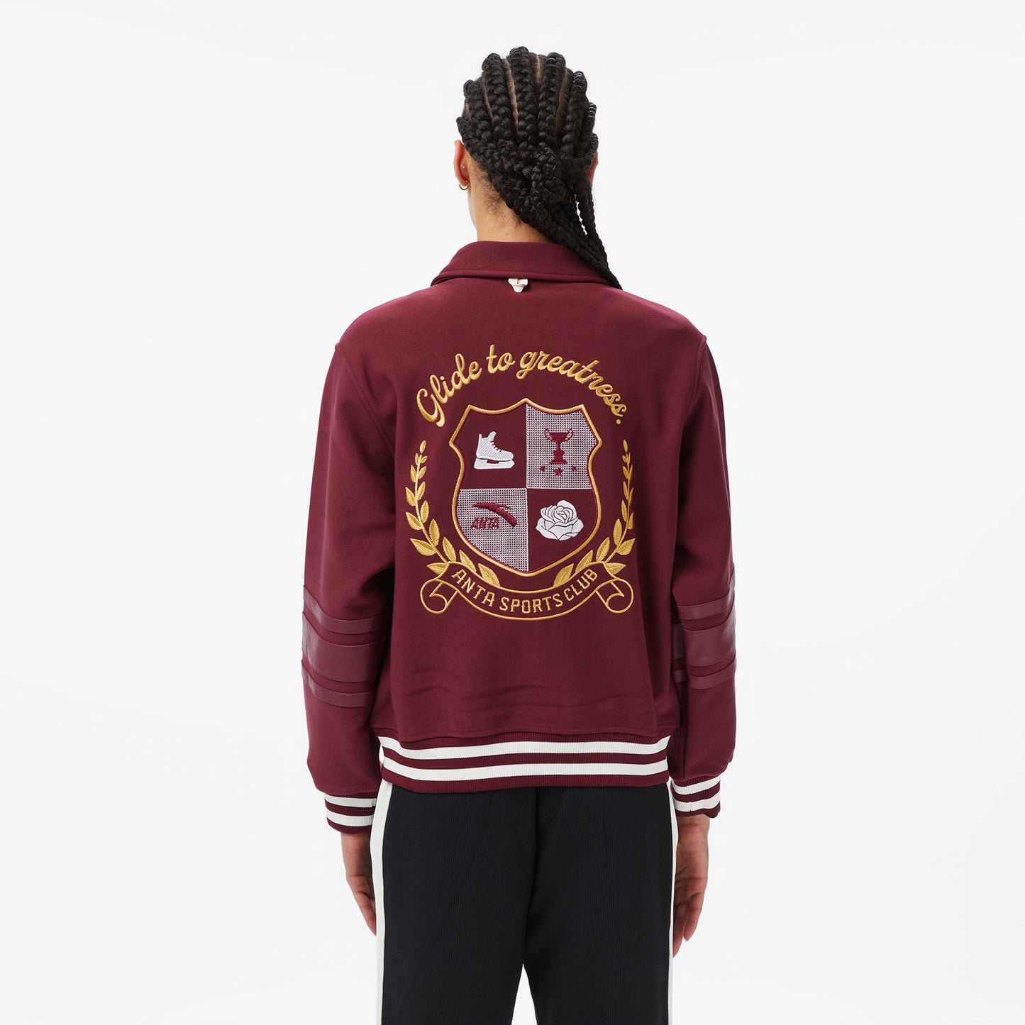 Anta Glıde To Greatness Kadın Kırmızı Sweatshirt