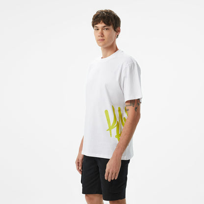 Karl Kani Woven Signature Erkek Beyaz T-shirt