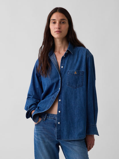 Mavi Denim Big Gömlek