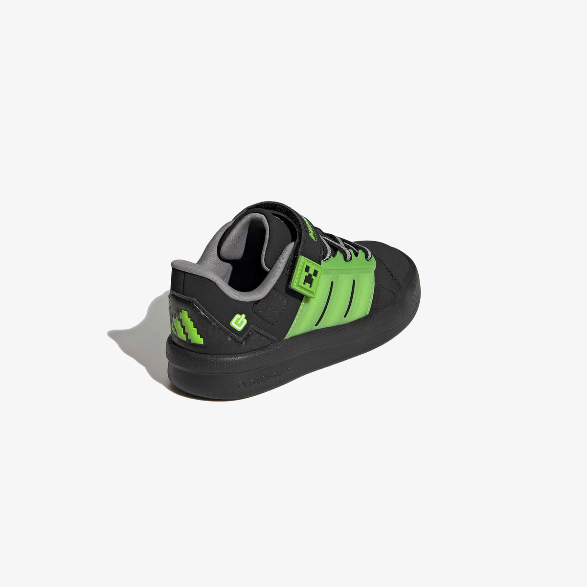 Adidas Minecraft Lightorama Elastic Lace Çocuk Siyah Spor Ayakkabı