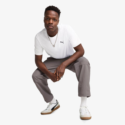 Puma Wardrobe Ess Erkek Beyaz T-shirt