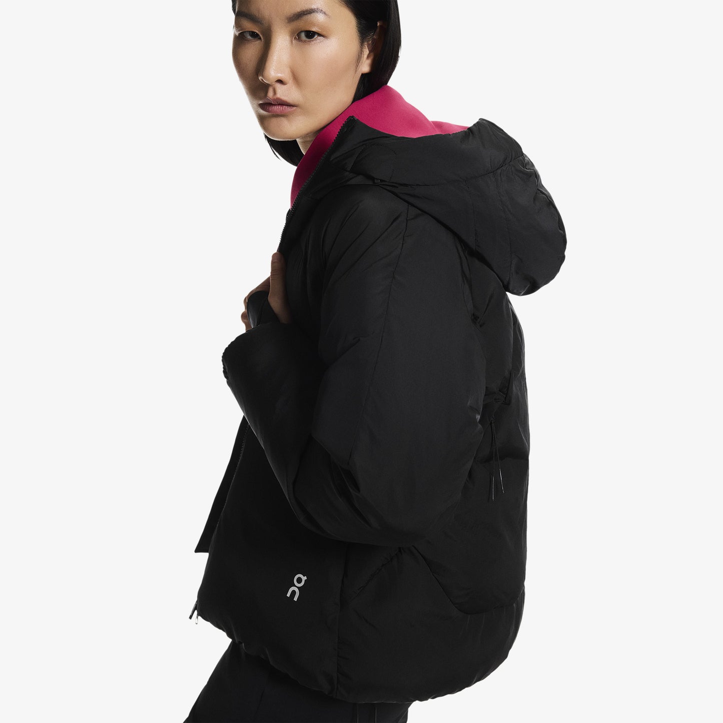On All-day Puffer Kadın Siyah Ceket